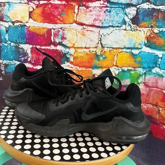 Nike Men's Air Max Impact 4 Black/Anthracite-Off Noir (DM1124 004) Men’s Size 6 - Picture 8 of 9